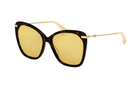 GG0510S Gucci / Dark Tortoise/Yellow(006) / 56-17-145