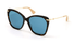 GG0510S Gucci / Shiny Dark Tortoise/Petrol Blue(004) / 56-17-145