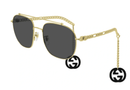 GG0727S-Gucci / Gold/Grey(001) / 58-20-135