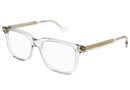 GG0737O-Gucci / Transparent/Gold(017) / 53-18-150