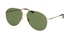 GG0832S Gucci / Shiny Gold/Green(002) / 64-13-145