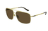 GG0836SK Gucci / Gold/Brown(002) / 63-14-140