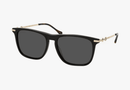 GG0672S Gucci / Black/Gold/Grey(001) / 56-16-150