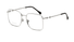 GG0951O Gucci / Silver/Havana(003) / 57-19-145