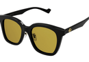 GG1000SK Gucci / Black/Yellow(004) / 55-20-145
