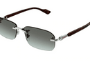 GG1221S-Gucci / Silver/Brown(008) / 56-16-140