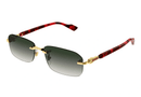 GG1221S-Gucci / Gold Havana/Grey(006) / 56-16-140