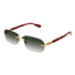 GG1221S-Gucci / Gold Havana/Grey(006) / 56-16-140