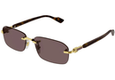 GG1221S-Gucci / Gold/Burgundy Green(003) / 56-16-140