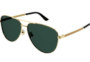 GG1233SA Gucci / Gold/Green(002) / 63-14-150
