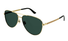 GG1233SA Gucci / Gold/Green(002) / 63-14-150