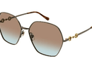 GG1335S Gucci / Gold/Blue Gradient(004) / 62-16-140