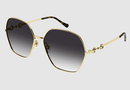 GG1335S Gucci / Gold/Grey Gradient(001) / 62-16-140