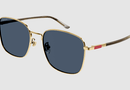 GG1350S Gucci / Gold/Grey(004) / 58-20-145