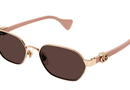 GG1593S-Gucci / Gold/Brown(003) / 56-18-140