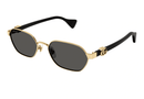 GG1593S-Gucci / Gold/Grey(001) / 56-18-140