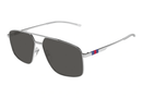 GG1676S-Gucci / Silver/Grey(001) / 60-14-145