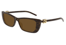 GG1681S-Gucci / Havana/Brown(004) / 53-14-140