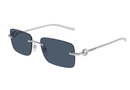 GG1703S-Gucci / Silver/Blue(003) / 55-17-140