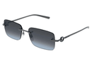 GG1703S-Gucci / Gunmetal/Blue(006) / 55-17-140