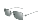 GG1703S-Gucci / Silver/Green(002) / 55-17-140