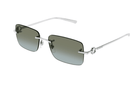 GG1703S-Gucci / Silver/Grey(007) / 55-17-140