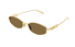 GG1680S-Gucci / Gold/Brown(005) / 55-18-145