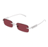 GG1808S-Gucci / Silver/Red(004) / 52-20-145