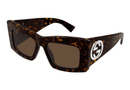 GG1842S Gucci / Tortoise/Brown(002) / 53-17-140