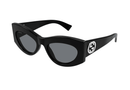 GG1843S-Gucci / Black/Smoke Grey(001) / 53-20-145