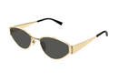GG1853S-Gucci / Gold/Solid Grey(001) / 55-19-145