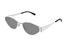 GG1853S-Gucci / Silver/Smoke Silver Mirror(002) / 55-19-145
