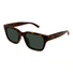 GG1857S Gucci / Havana/Green(002) / 55-20-145