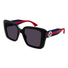 GG1861S Gucci / Black/Violet(004) / 53-20-145