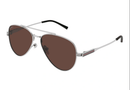 GG1874S Gucci / Gunmetal/Brown(003) / 57-14-145