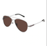 GG1874S Gucci / Gunmetal/Brown(003) / 57-14-145