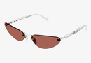 GG1920S Gucci / Silver/Solid Warm Brown(002) / 63-17-145