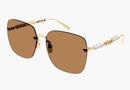 GG1923SA Gucci / Gold/Light Brown(003) / 63-17-145