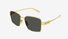 GG1937S Gucci / Gold/Grey(001) / 54-16-125
