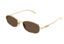 GG1940S Gucci / Gold/Brown(002) / 54-19-140