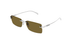 GG1941S Gucci / Silver/Brown(002) / 56-16-140
