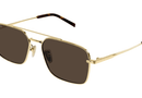 GG1957SA Gucci / Gold/Brown(002) / 58-17-145