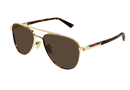 GG1962S Gucci / Gold/Brown(002) / 56-16-145