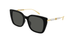 GG1971SA Gucci / Black/Grey(001) / 55-19-145