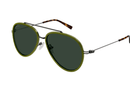 GG1981S Gucci / Gunmetal/Green(004) / 56-15-145