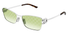 GG2045S Gucci / Silver/Green Gradient(004) / 58-17-135