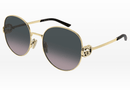 GG2047S Gucci / Gold/Light Grey(002) / 58-20-135