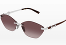 GG2050S Gucci / Silver/Grey Brown Gradient(003) / 59-13-145