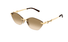 GG2050S Gucci / Gold/Brown Gradient(004) / 59-13-145