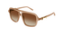 GG2052S Gucci / Brown/Brown(010) / 55-16-145